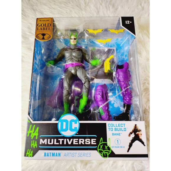McFARLANE DC MULTIVERSE GOLD LABEL BATMAN ARTIST SERIES THE DARK KNIGHT RISES #A - Picture 1 of 7